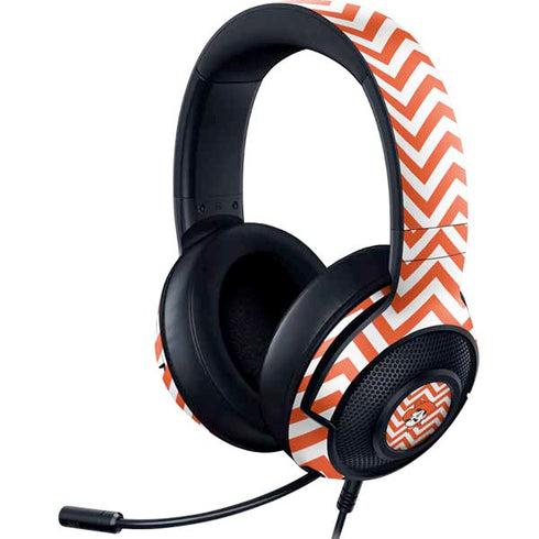 Oklahoma State University Chevron Print Razer Kraken X Skin